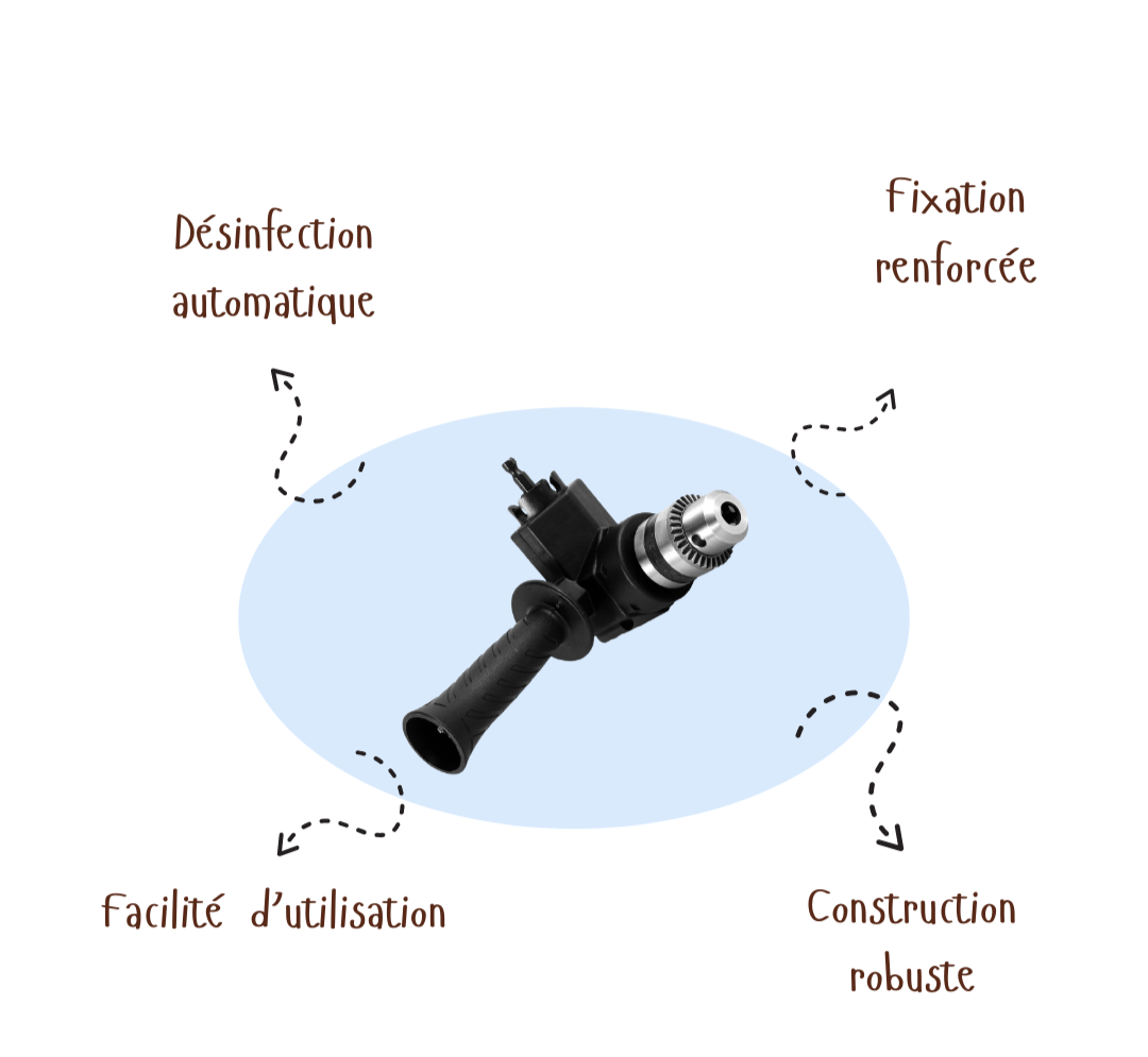 FlexiDrill™ | Adaptateur de Perceuse