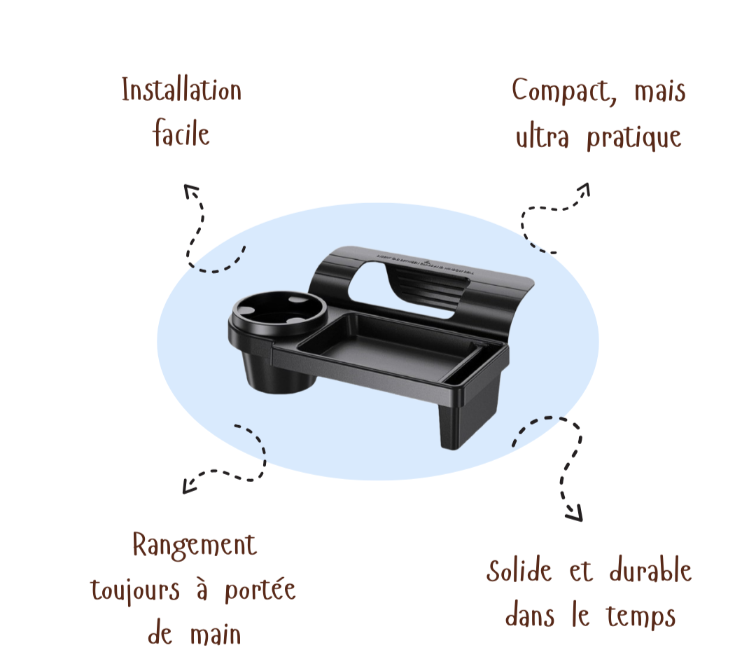AutoTidy™ | Storage Tray Organizer
