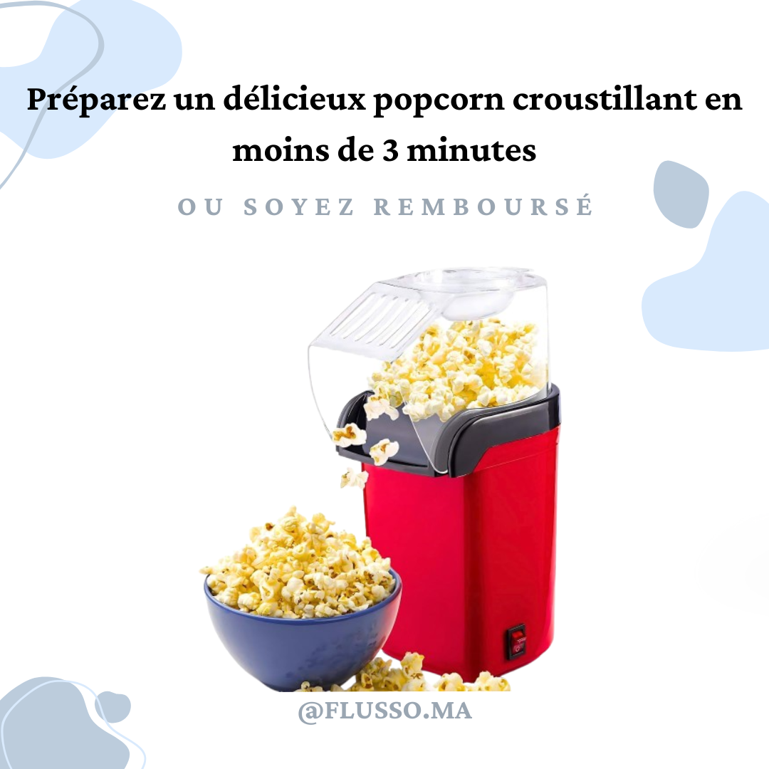 HotAirPop™ | Machine à Popcorn Sans Huile