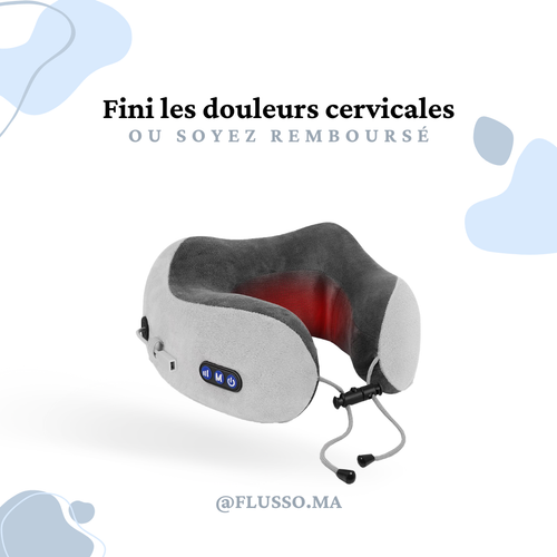 NeckEase™ | Oreiller Massant avec Chauffage