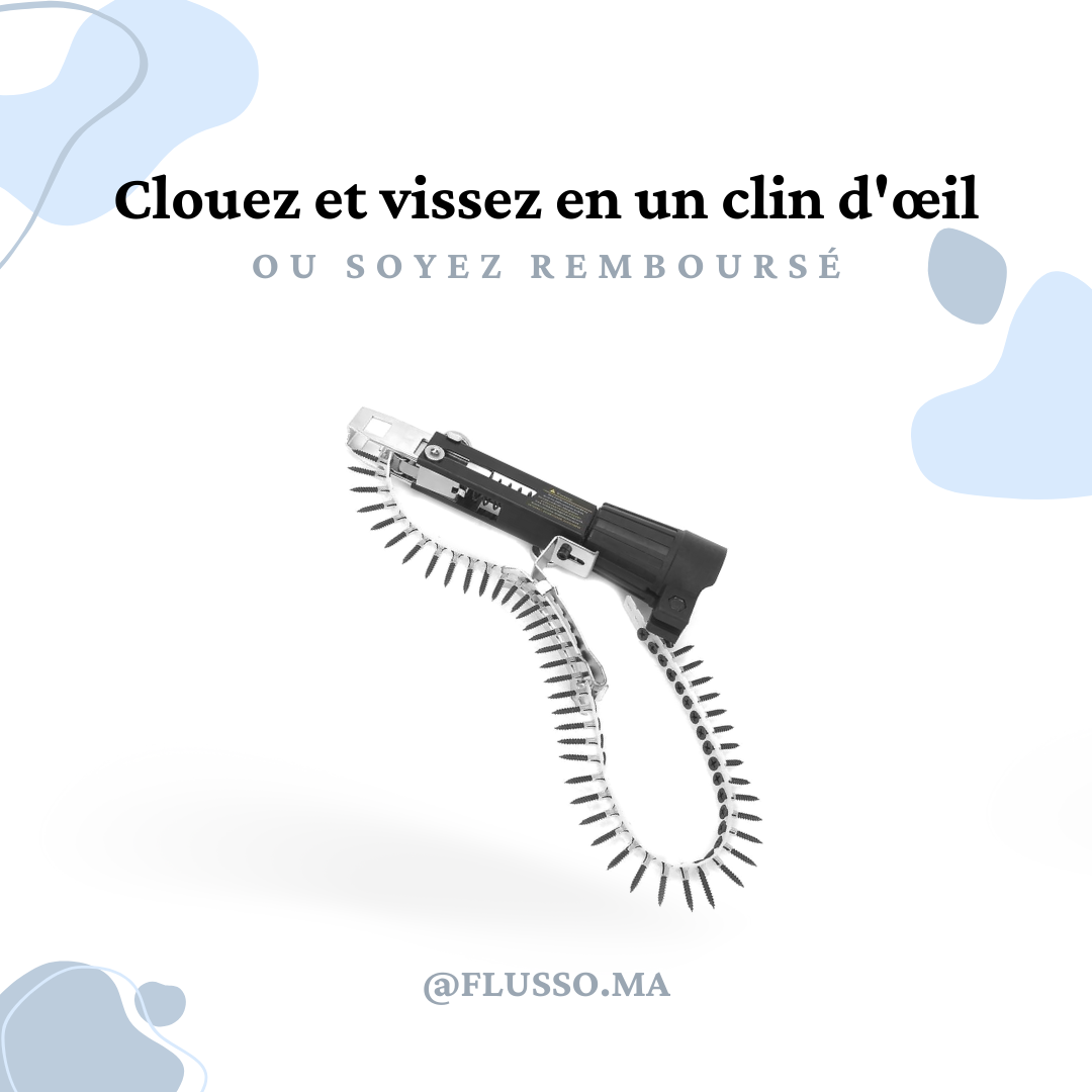 AutoNail™ | Adaptateur de Cloueur Automatique