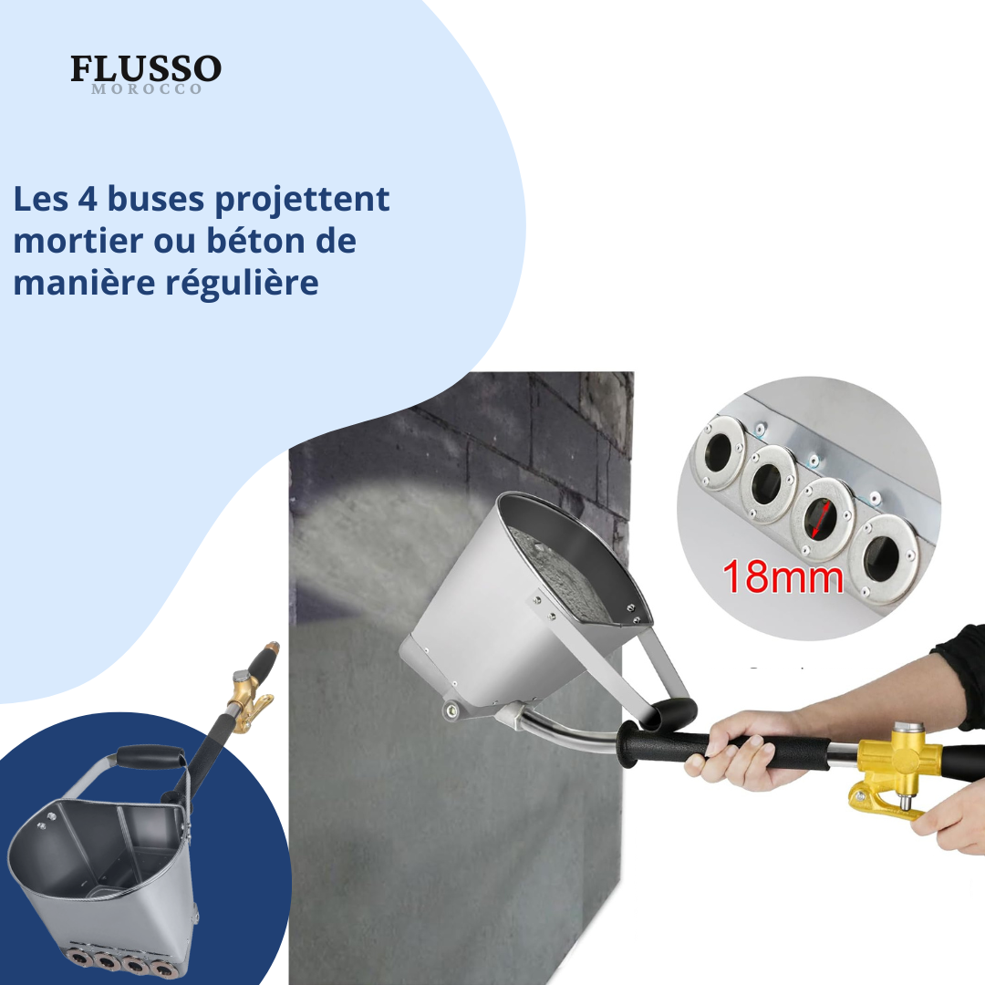 Pulvérisateur à 4 buses