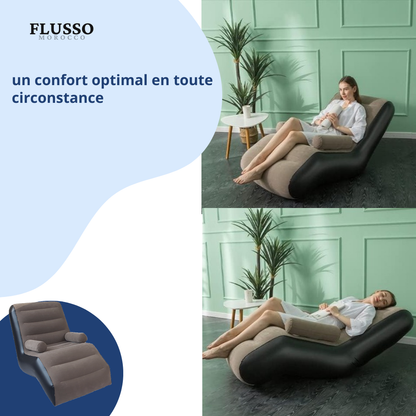 AirLounge™ | Fauteuil Gonflable avec Pompe Intégrée
