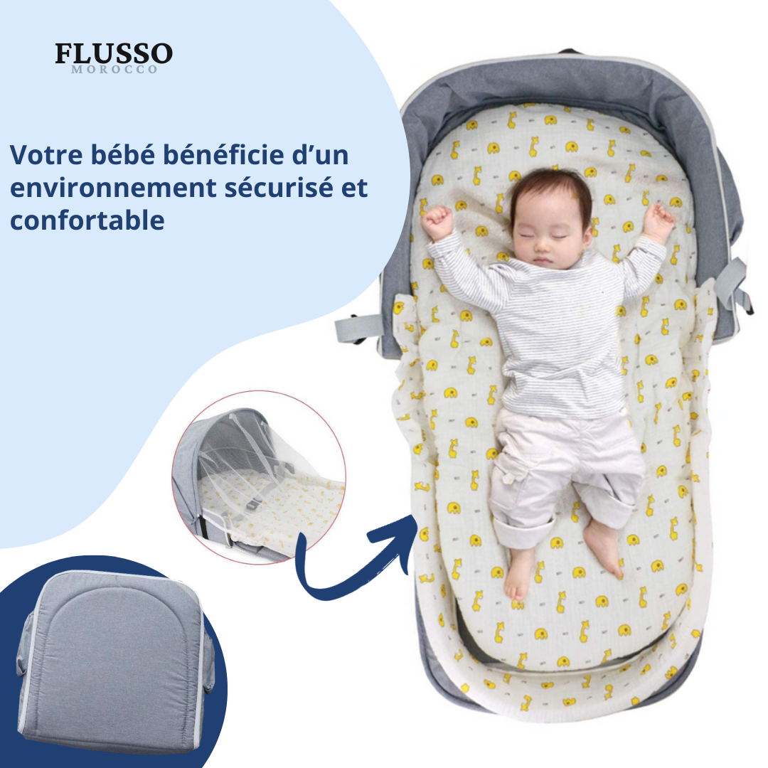 Sleep&Go™ | Berceau Portable 4-en-1