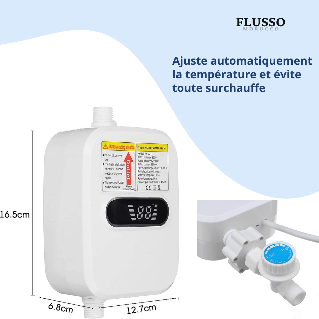 Chauffe-Eau Instantané Électrique