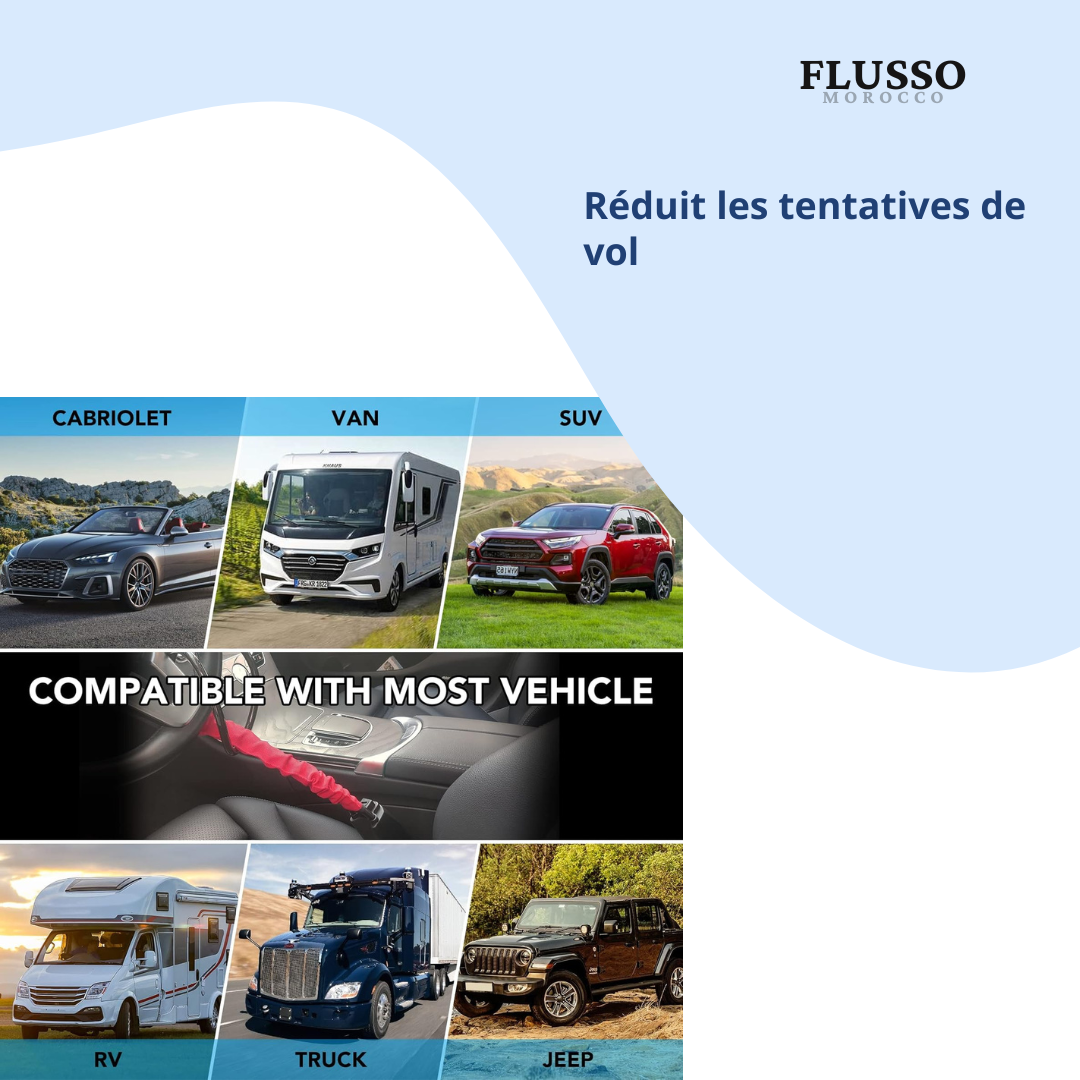 Système Anti-Vol Universel Renforcé pour Voiture