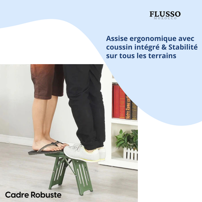 TrekSit™ | Tabouret Pliable Ultra-Léger