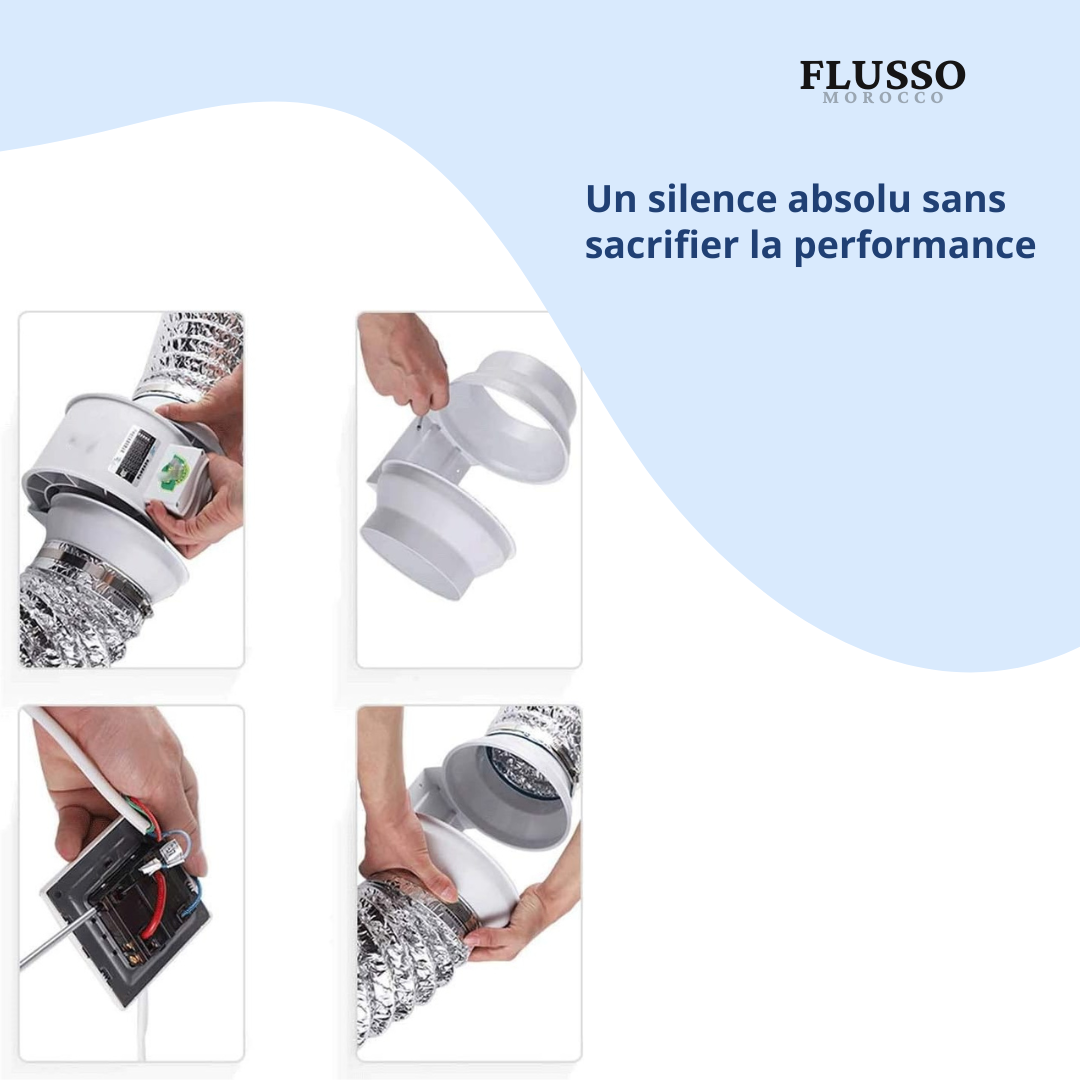 Ventilateur d’aération - Un air pur, sans bruit
