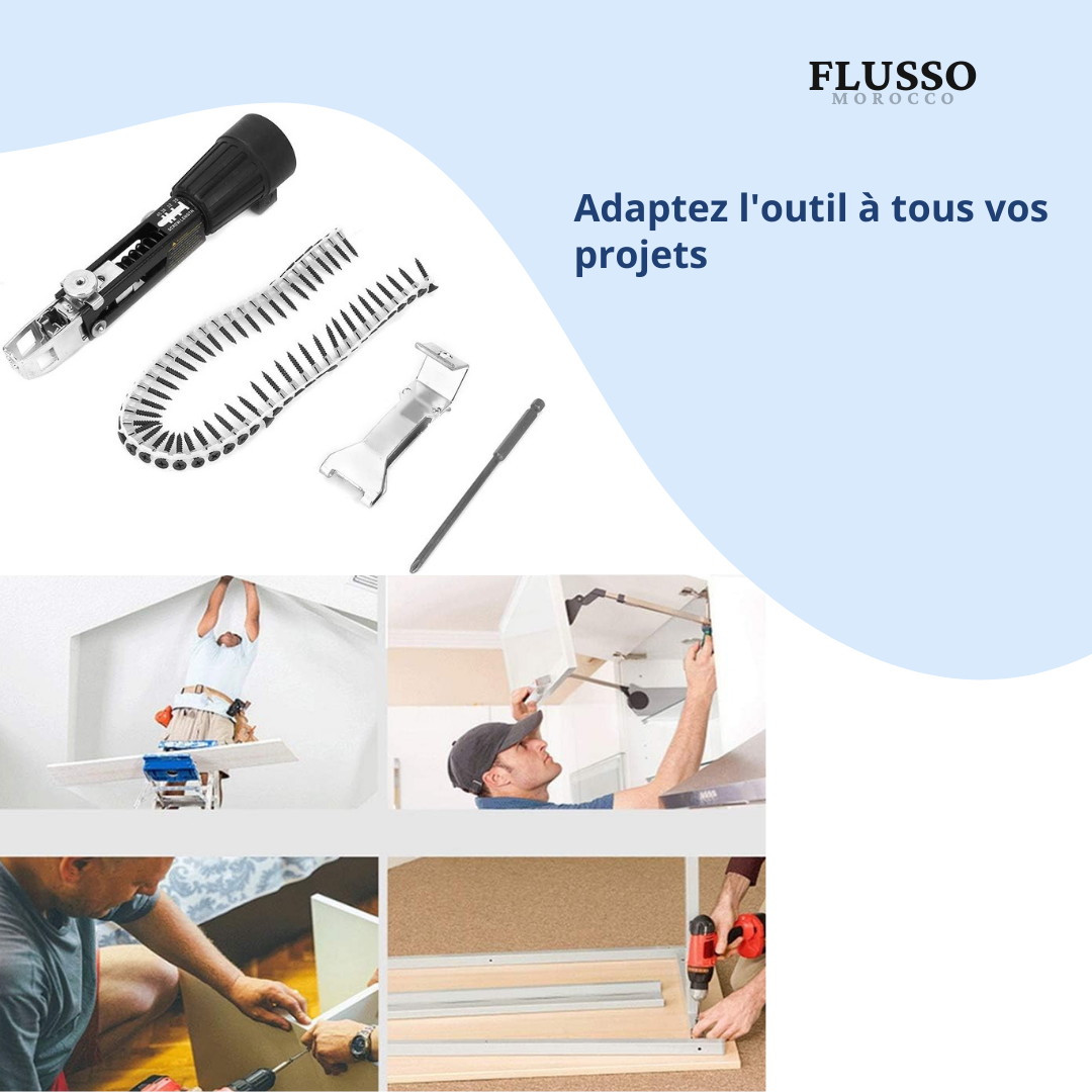 AutoNail™ | Adaptateur de Cloueur Automatique