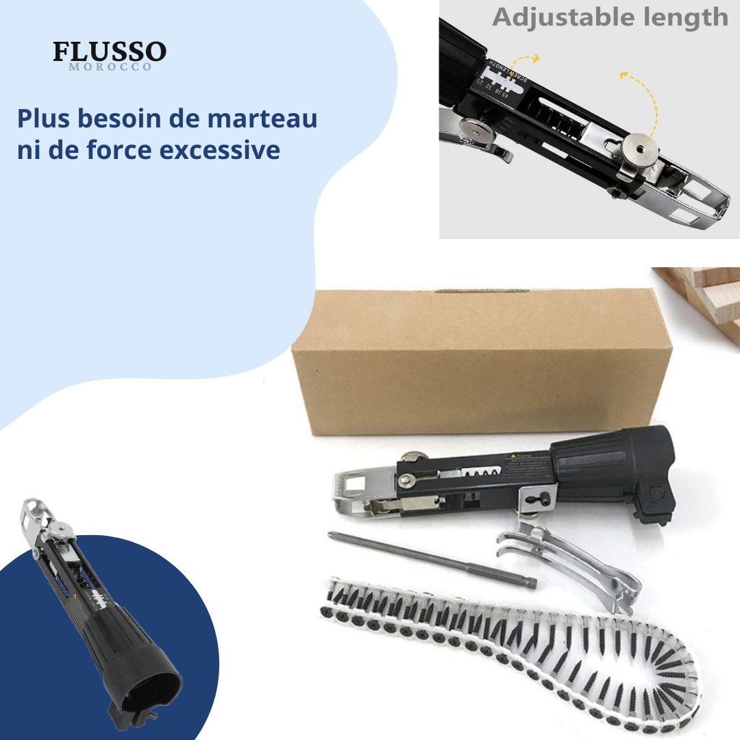 AutoNail™ | Adaptateur de Cloueur Automatique