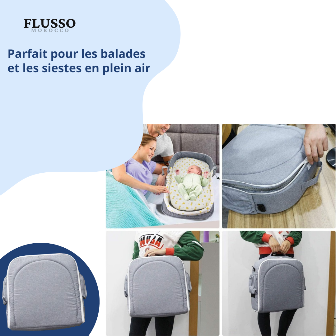 Sleep&Go™ | Berceau Portable 4-en-1