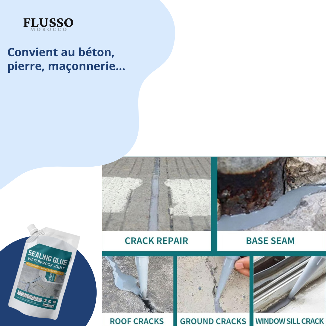 Réparateur de Fissures 500ml – Résistance Longue Durée