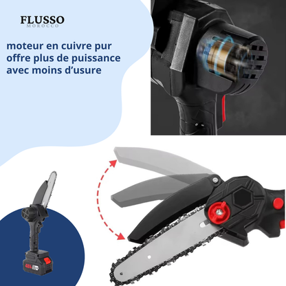 PowerCut™ | Mini Tronçonneuse Sans Fil 48V