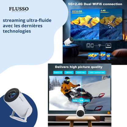 SmartBeam™ | Mini Vidéoprojecteur 4K
