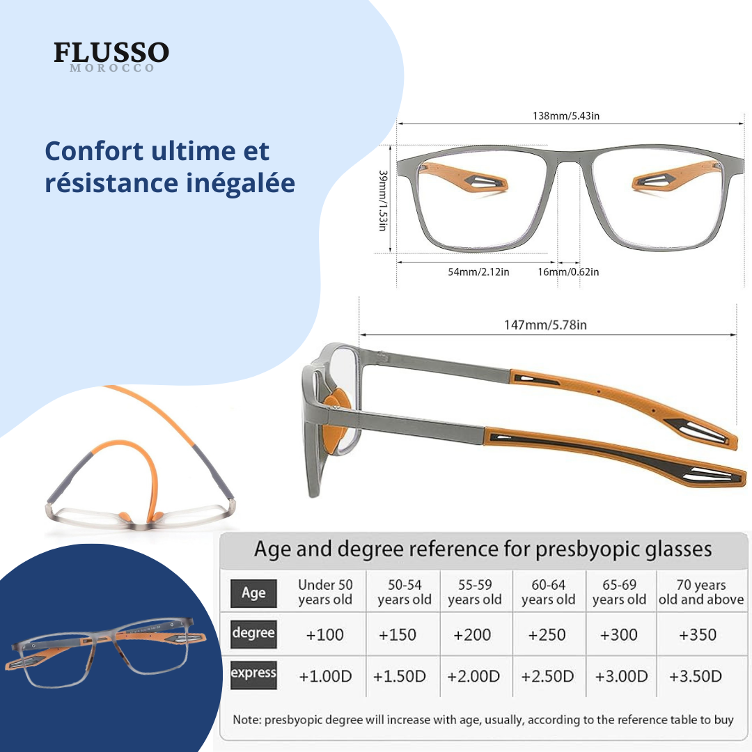 Lunettes de Lecture | Clarté Visuelle Instantanée