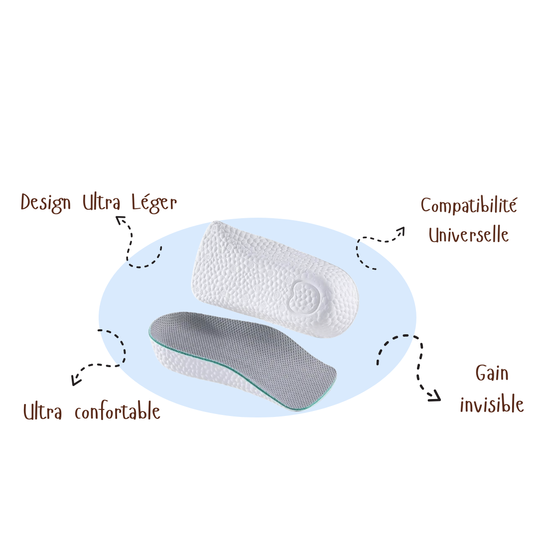 Sole™ - 3,5 CM – Gain de Taille Invisible