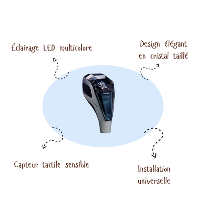 Crystal Crown™ | Pommeau de levier de vitesse