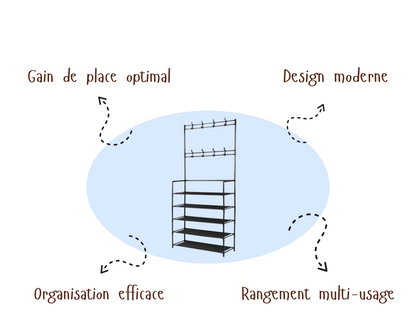 RackMate™ | Étagère multifonctionnelle