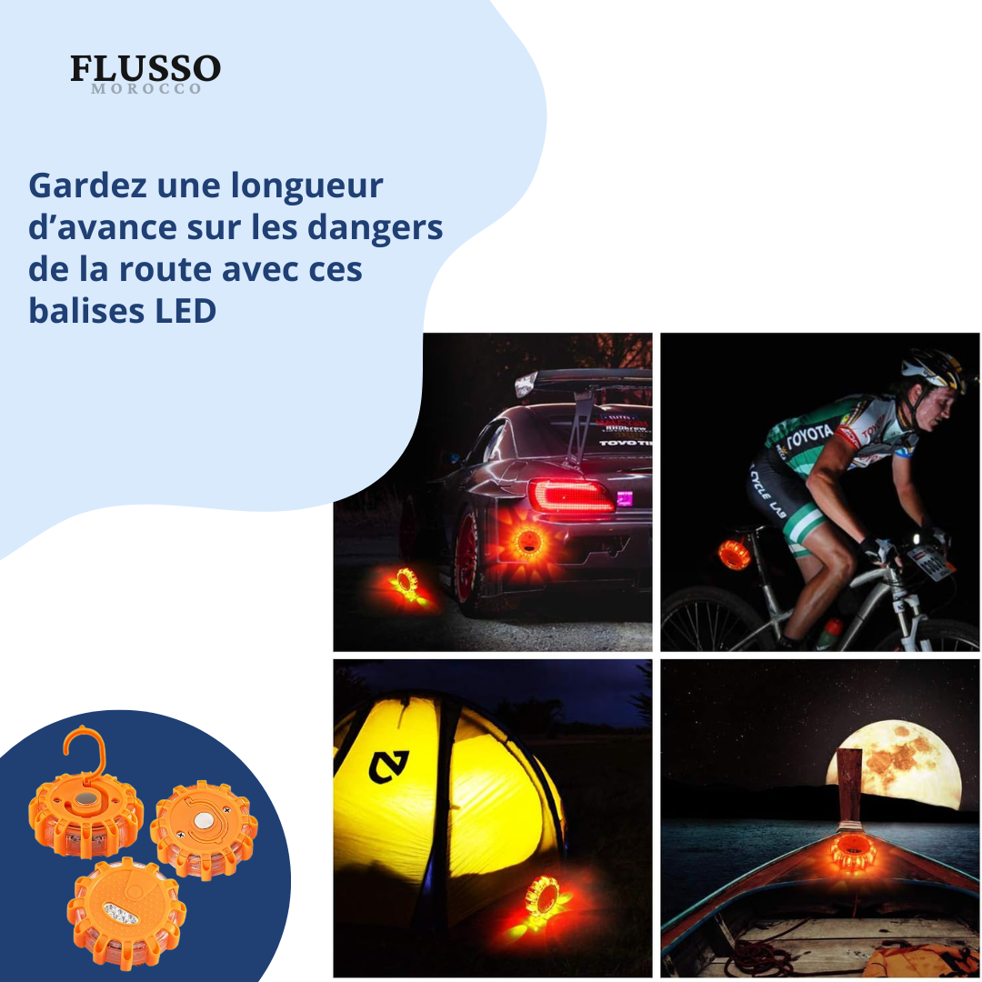 AutoAlert™ | 3 Pack LED Road