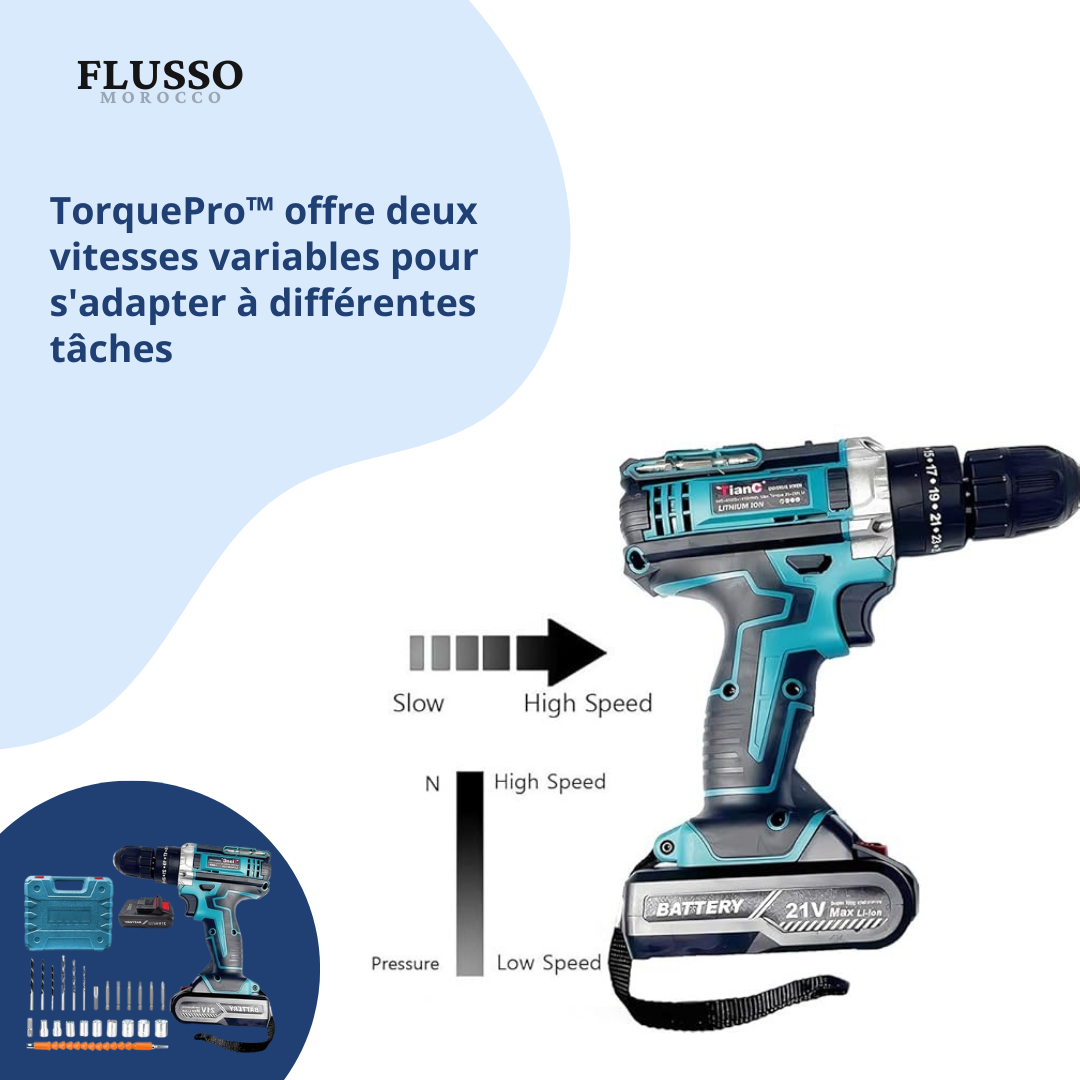 TorquePro™ | Sports flyfree Perceuse