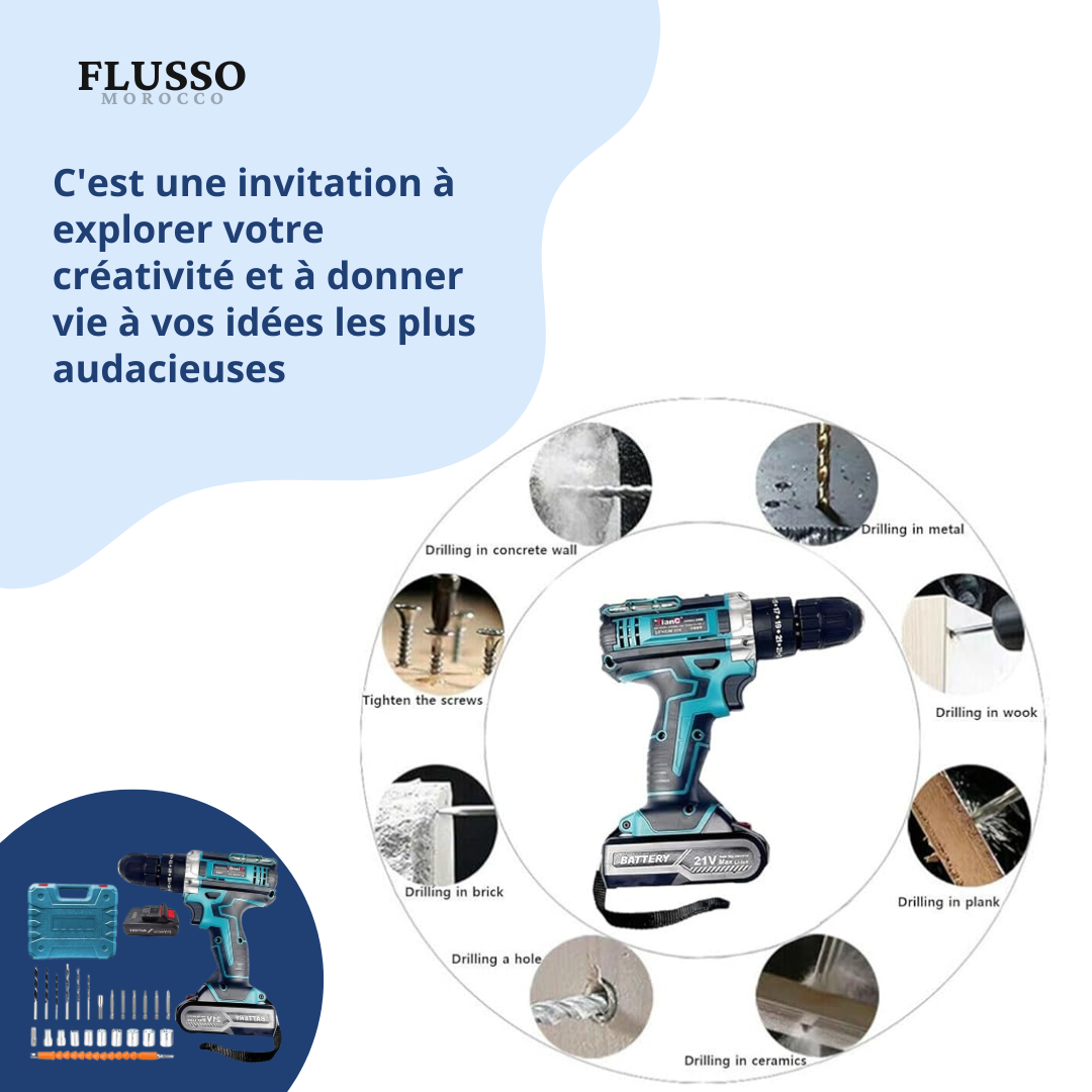 TorquePro™ | Sports flyfree Perceuse