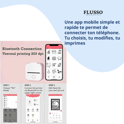 PrintyGo™ | Mini Pocket Printer