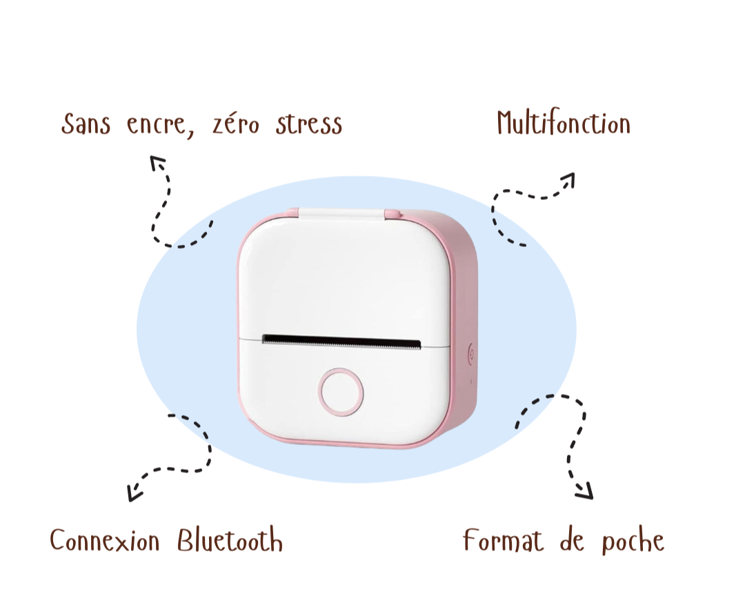 PrintyGo™ | Mini Pocket Printer