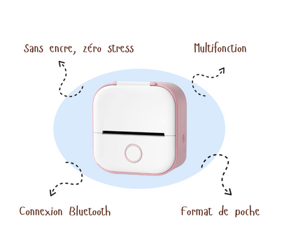 PrintyGo™ | Mini Pocket Printer