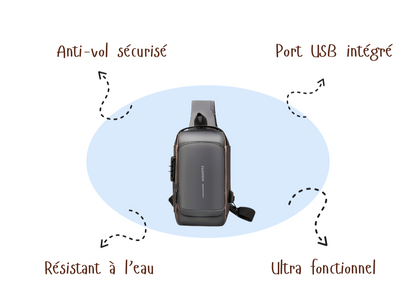Muren™ | Sac Bandoulière Anti-Vol