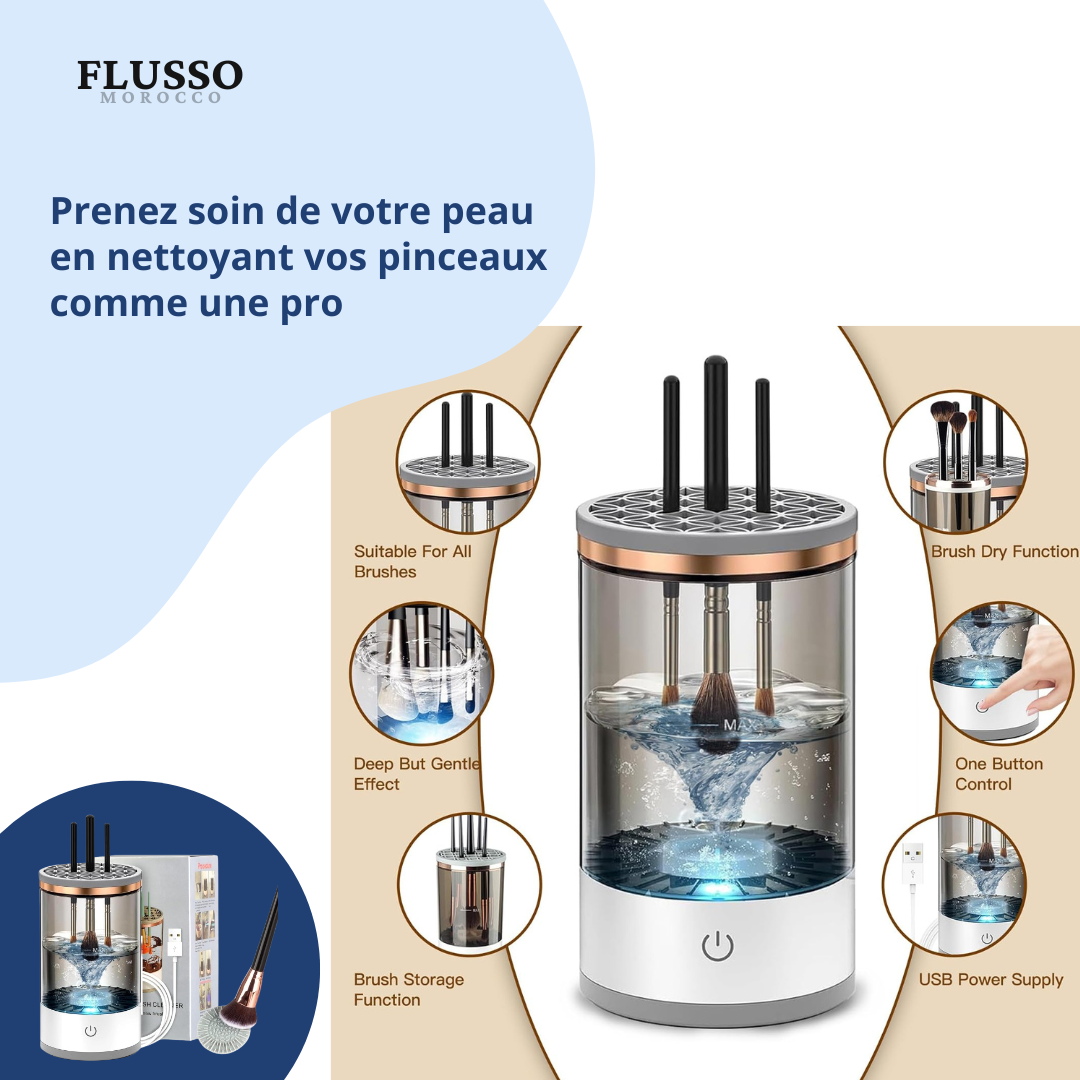BrushPure™ | Electric Makeup Brush Cleaner