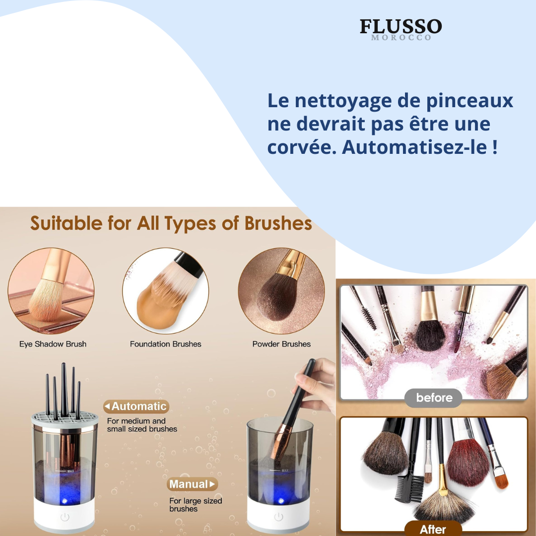 BrushPure™ | Electric Makeup Brush Cleaner