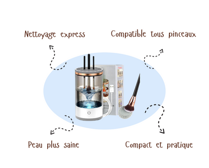 BrushPure™ | Electric Makeup Brush Cleaner