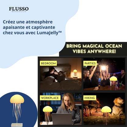 LumaJelly™ | Floating Jellyfish Light Lamp