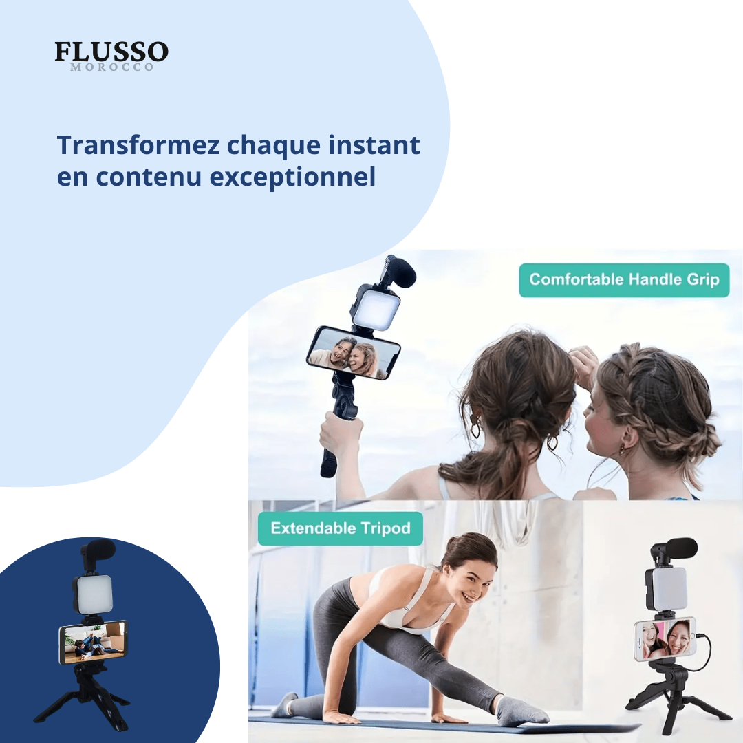 VlogMaster Pro™ | Phone Live Streaming Kit