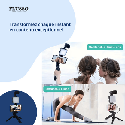 VlogMaster Pro™ | Phone Live Streaming Kit