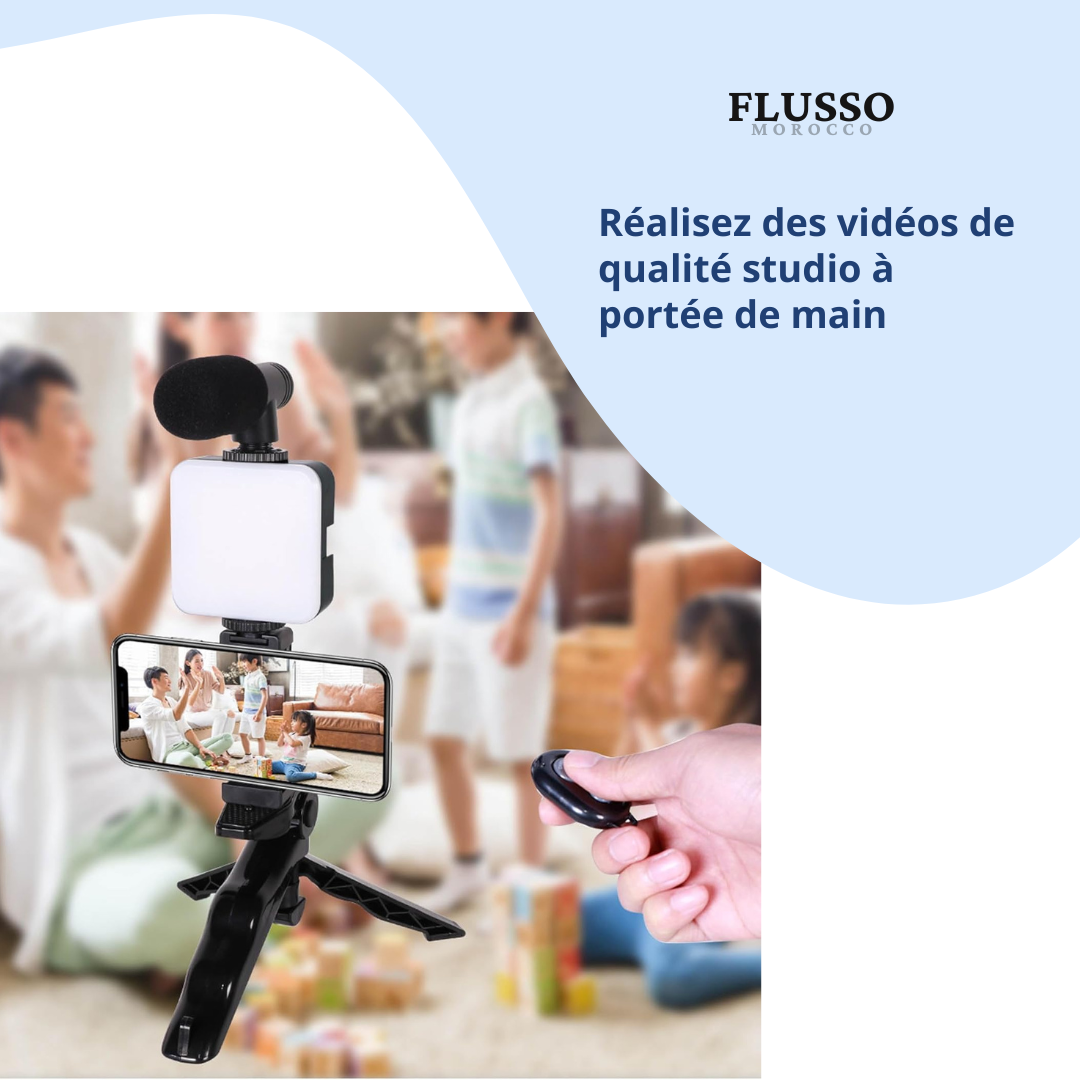 VlogMaster Pro™ | Phone Live Streaming Kit