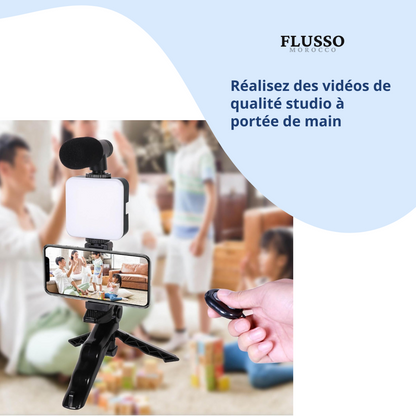 VlogMaster Pro™ | Phone Live Streaming Kit