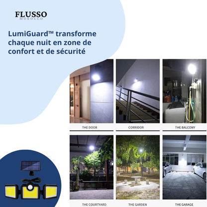 LumiGuard™ | Éclairage Solaire Extérieur