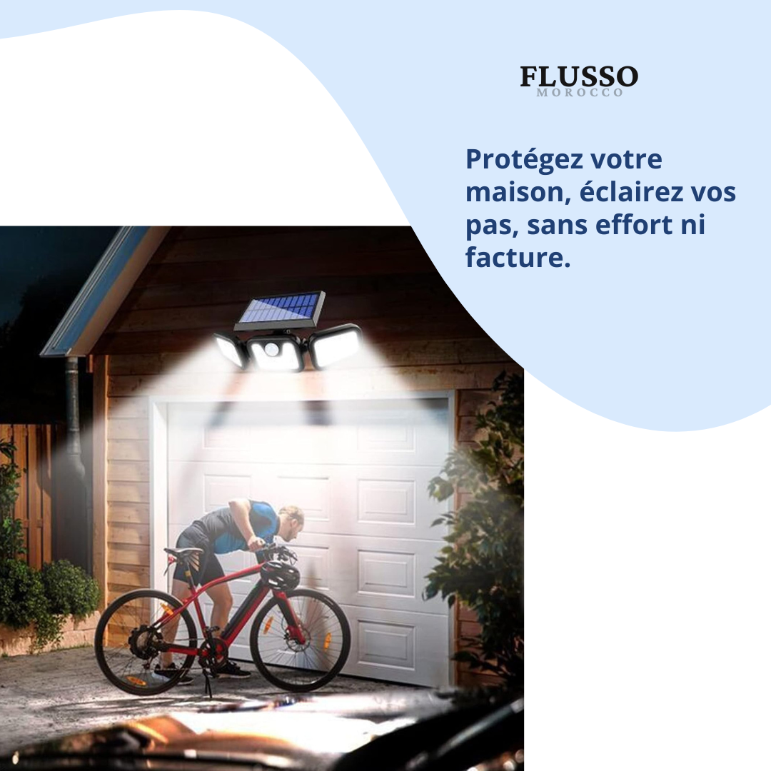 LumiGuard™ | Éclairage Solaire Extérieur