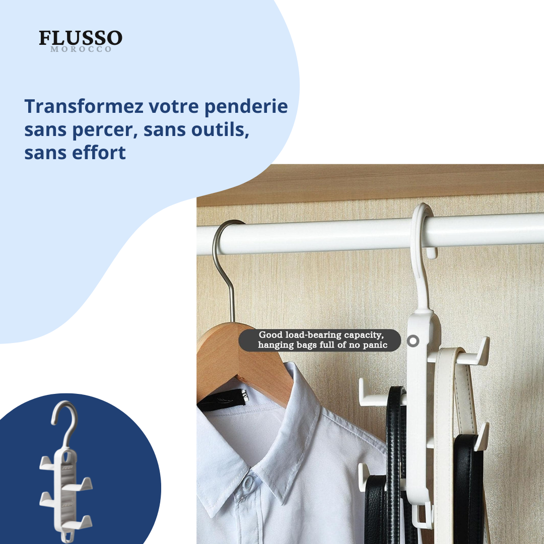 SpaceFold™ | Multi-layer Hook Hanger