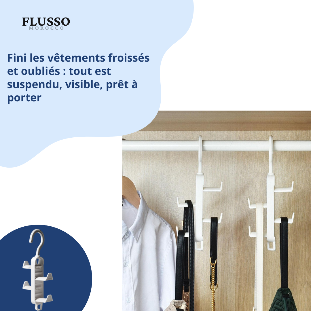 SpaceFold™ | Multi-layer Hook Hanger