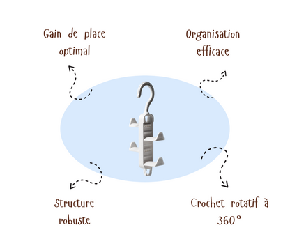 SpaceFold™ | Multi-layer Hook Hanger