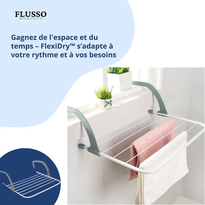 FlexiDry™ | Étendoir à linge pliable