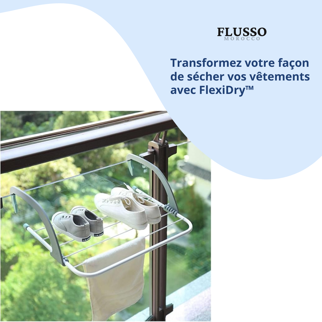 FlexiDry™ | Étendoir à linge pliable