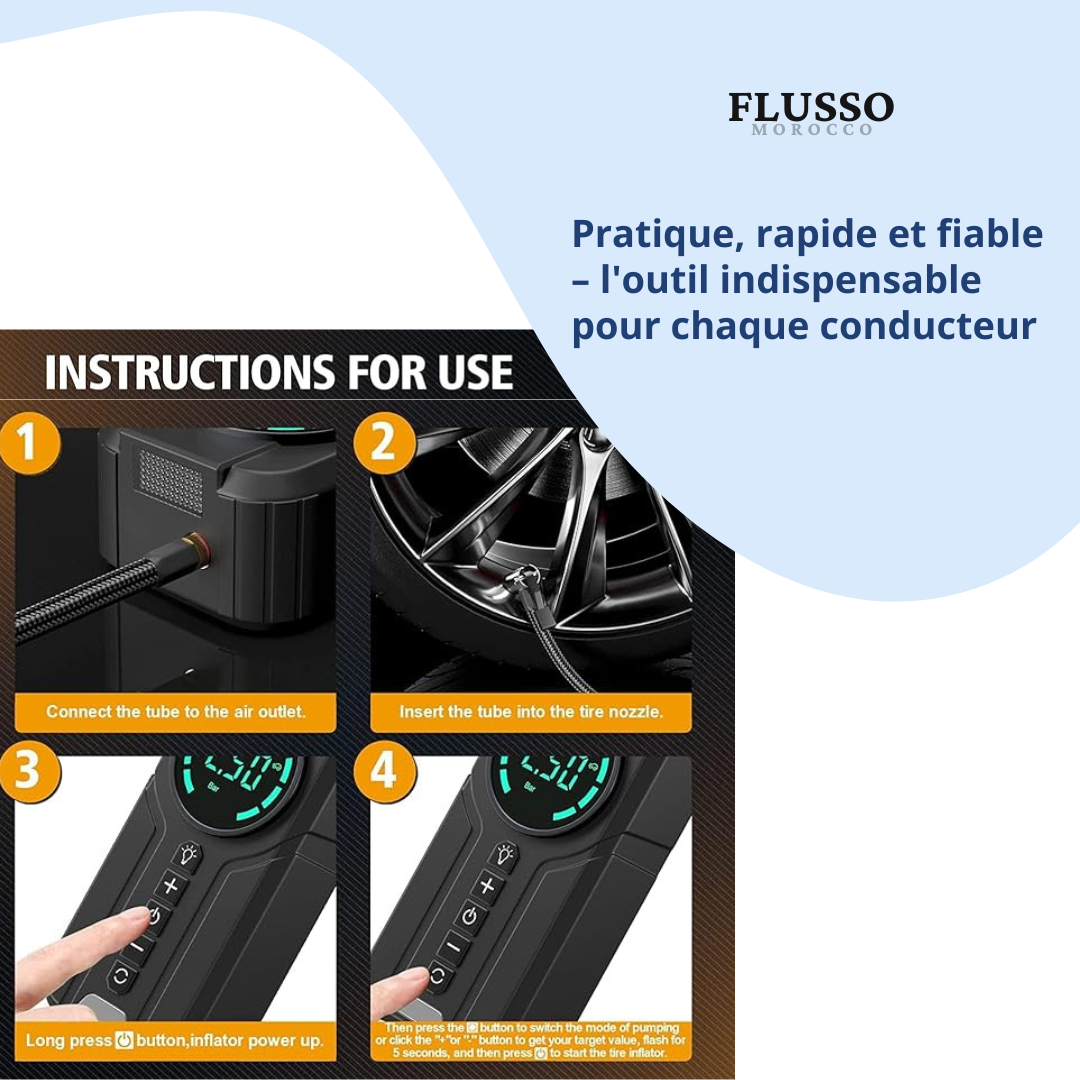 AirPulse 180™ | Gonfleur de pneus