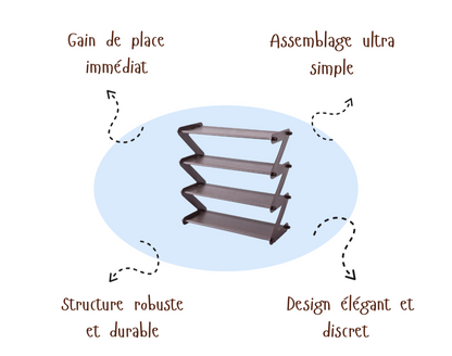 TidyRack™ | Shoe Rack