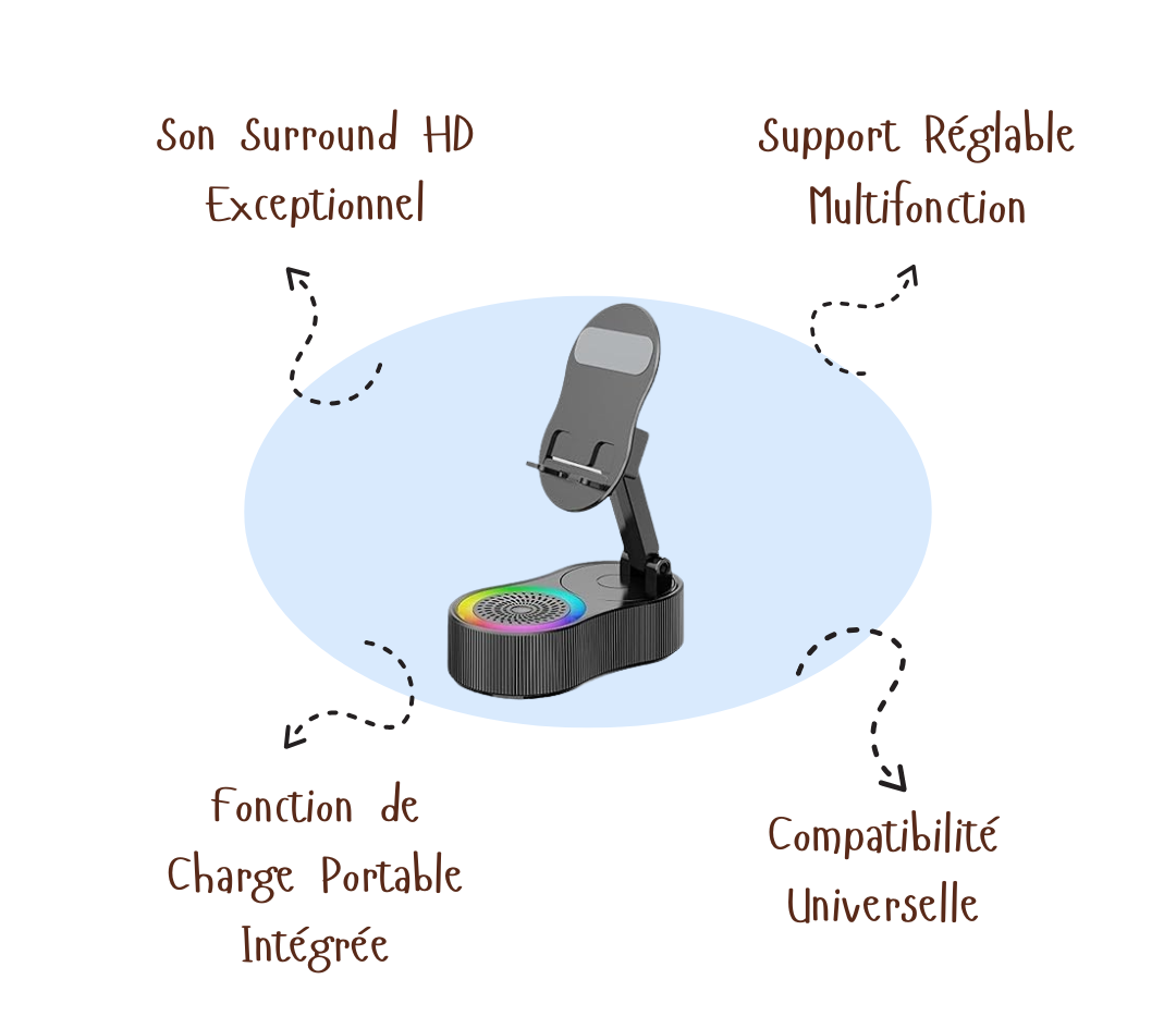 VibeLift™ | Gaodas Support de Téléphone