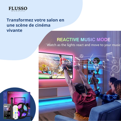 TVGlow Pro | Rétroéclairage TV LED WiFi