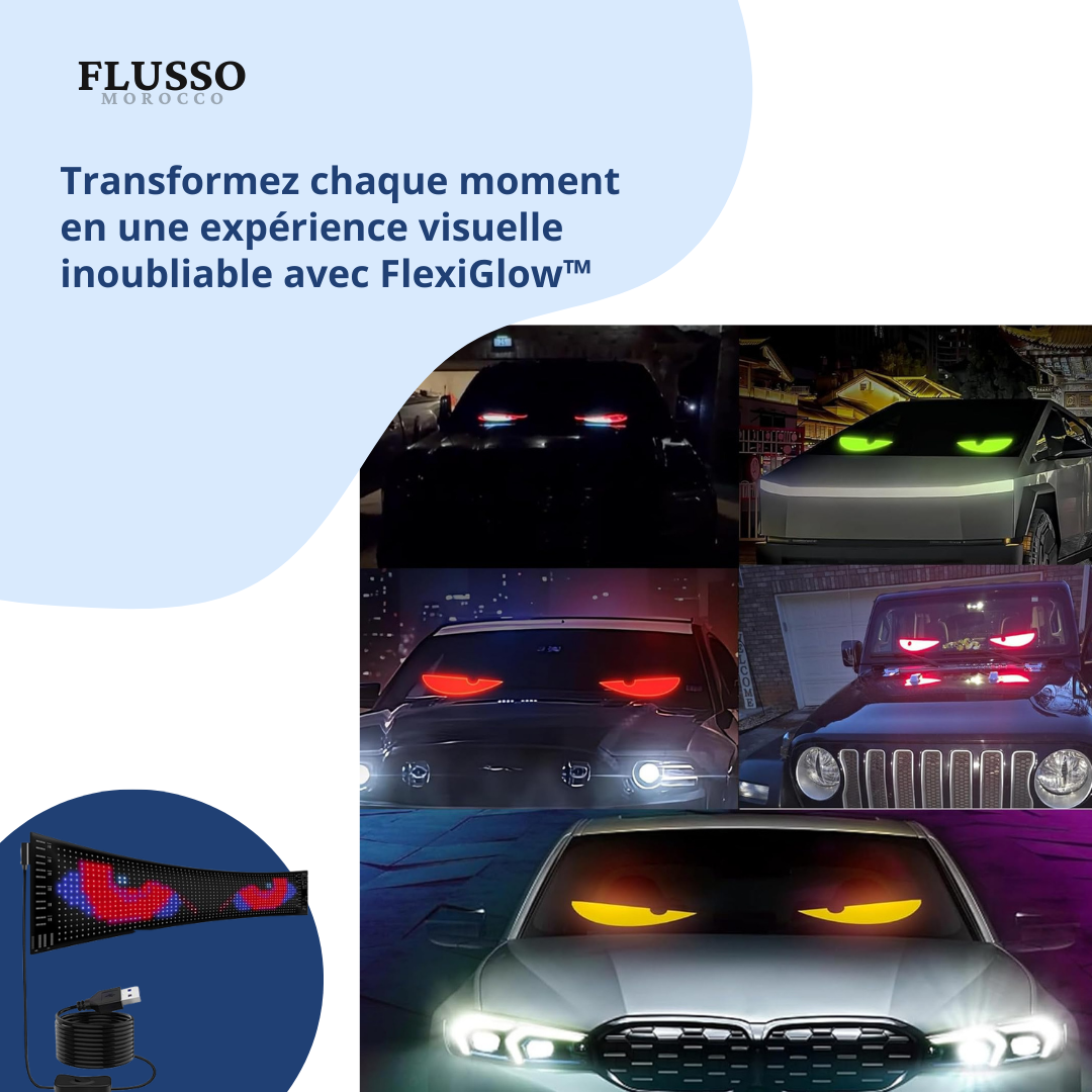 FlexiGlow™ | Écran LED Programmable Flexible