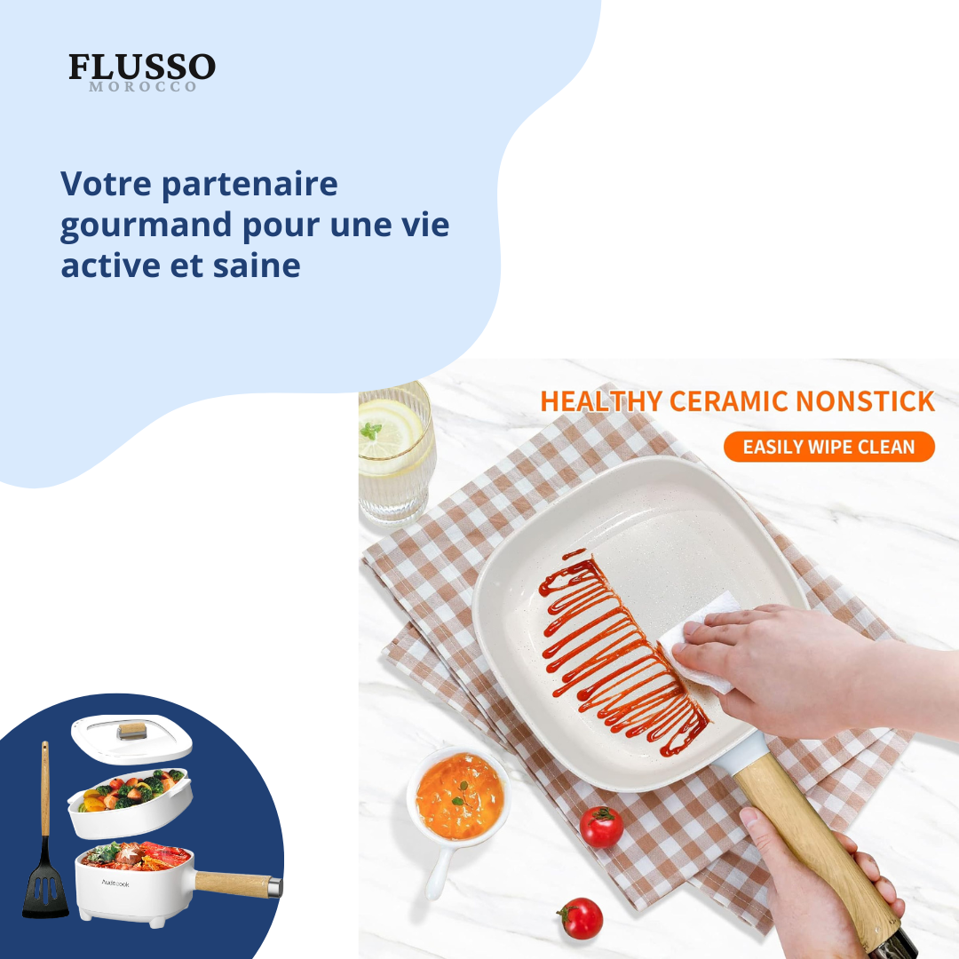 Cookora™ | Audecook Hot Pot Électrique